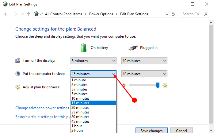 How to Change Sleep Settings in Windows 10 image 7