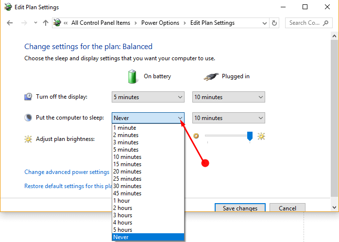 How to Change Sleep Settings in Windows 10 image 8