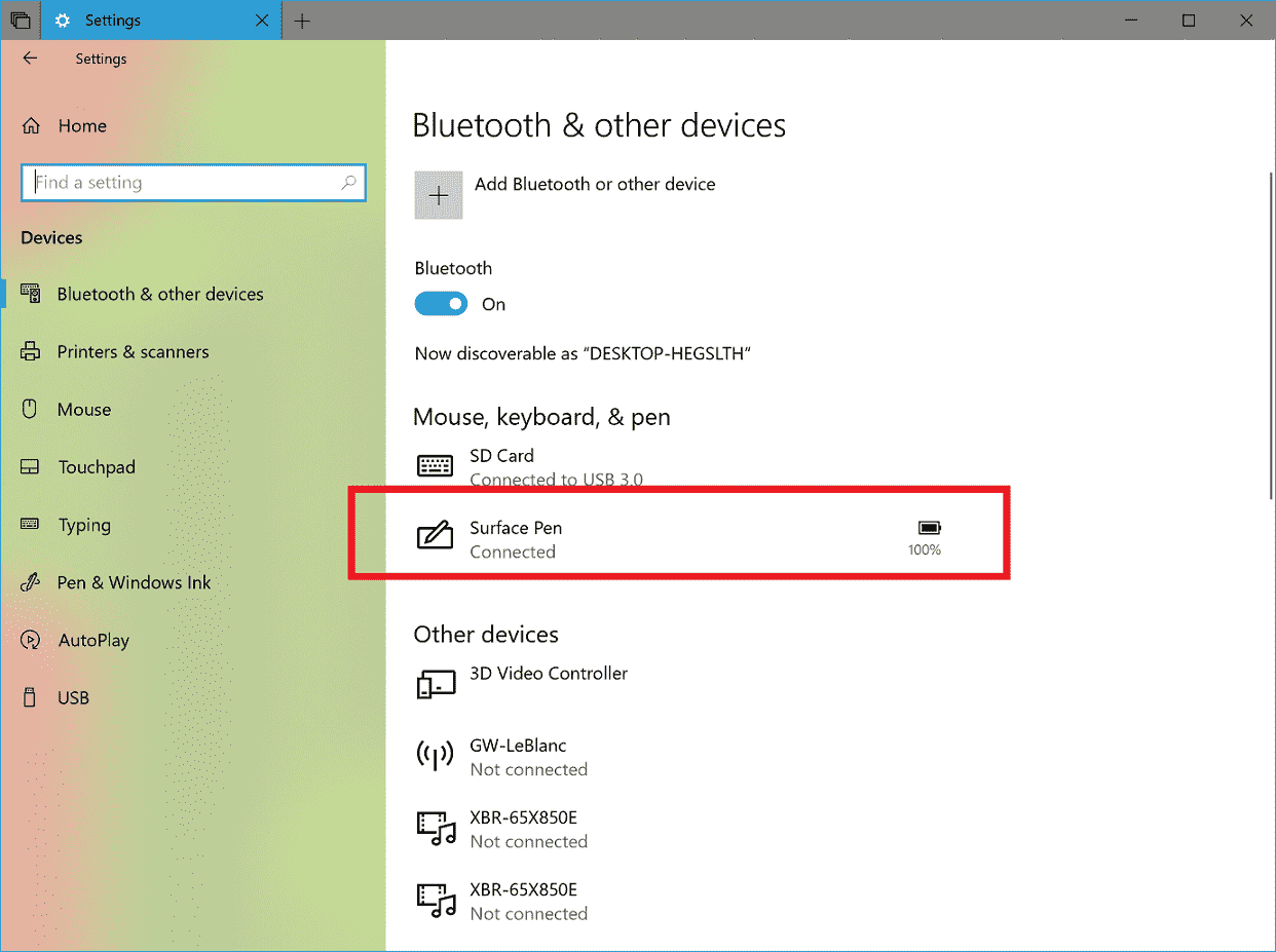 How to Check Bluetooth Device Battery Level in Windows 10