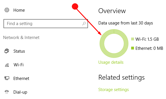 How to Check Monthly Data Usage in Windows 10 image 3