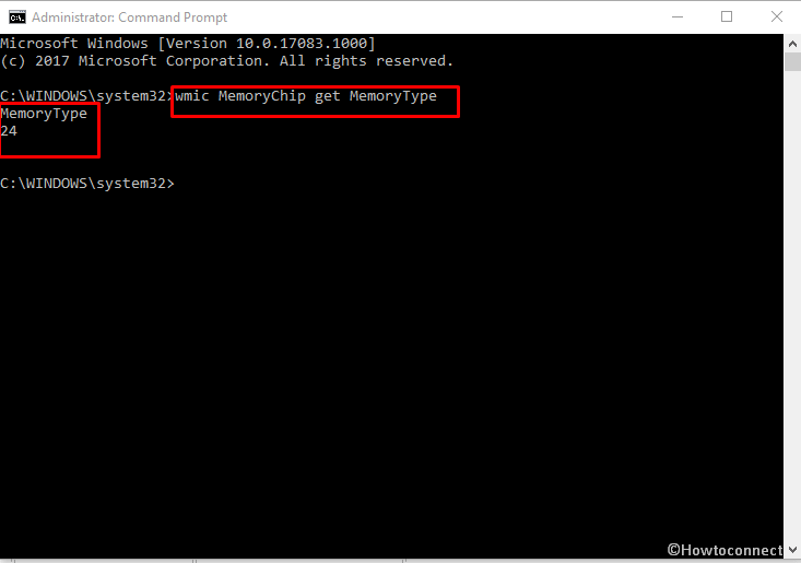How to Check Ram Type in Windows 10 using command prompt image 2