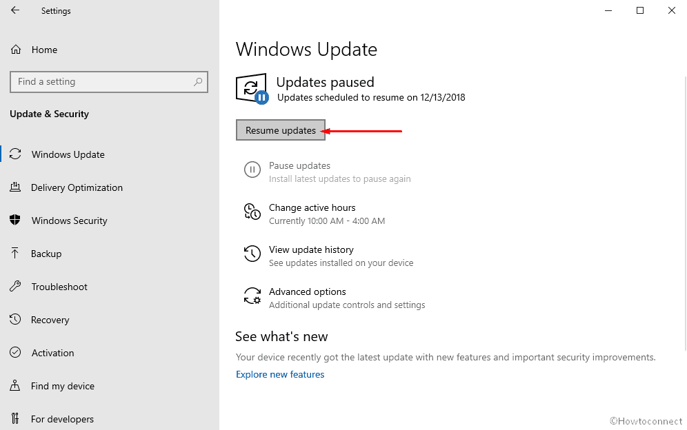 How to Choose a Date to Pause Updates in Windows 10 image 4