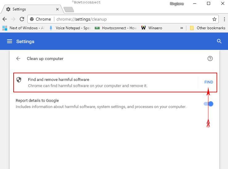 How to Clean up Computer using Chrome Settings image 4