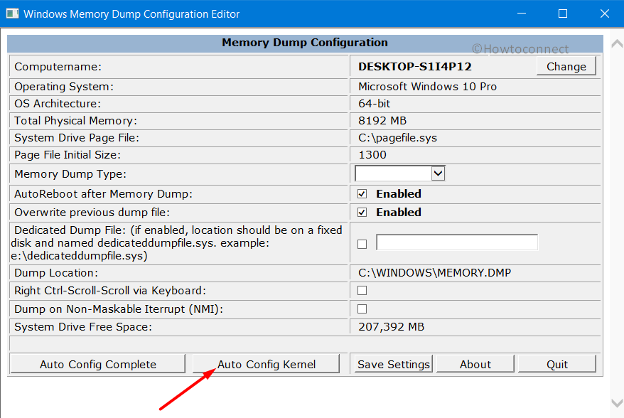 How to Configure System to Collect Memory Dump Files in Windows 11 or 10 Pic 5