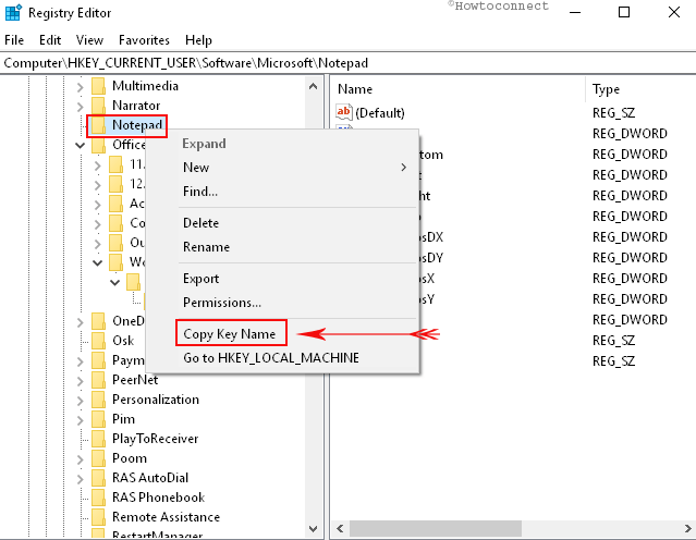 How to Copy Key Path in Registry Editor on Windows 10 Picture 2