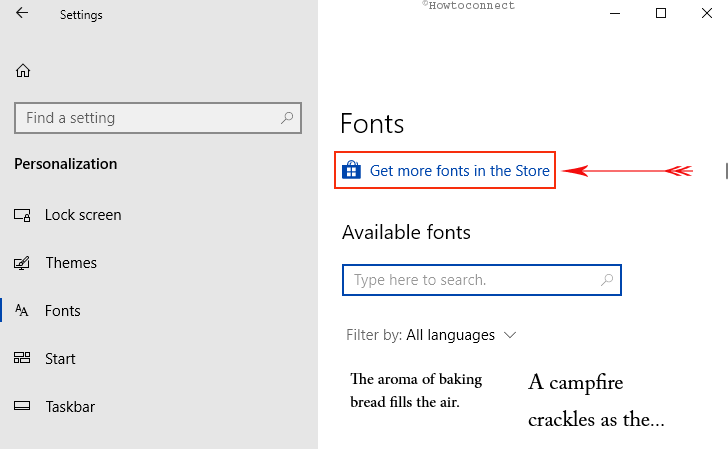 How to Customize Font Settings in Windows 10 Photos 3