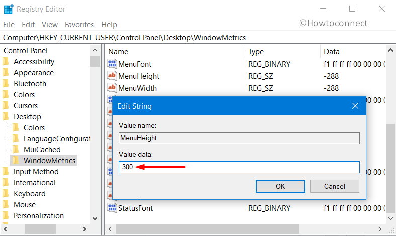 How to Decrease or Increase Menu Height in Windows 11 or 10 Pic 2