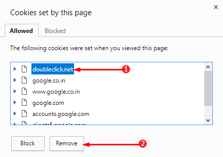 How to Delete Cookies for Current Site in Chrome Image 5