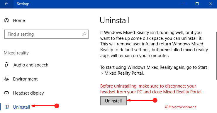 How to Delete Mixed Reality Portal App in Windows 10 Photo 4