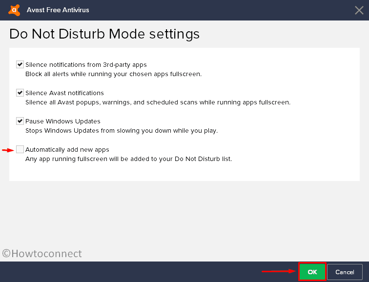 How to Disable Do Not Disturb Mode in Avast Antivirus image 4