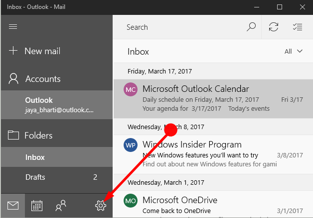 How to Disable Enable Focused Inbox in Mail App Windows 10 picture 1