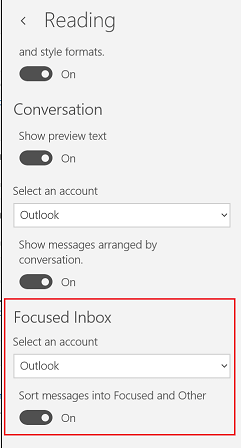 How to Disable Enable Focused Inbox in Mail App Windows 10 picture 3