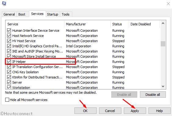 How to Disable or Enable IP Helper Service in Windows 11 or 10 [iphlpsvc] image 5