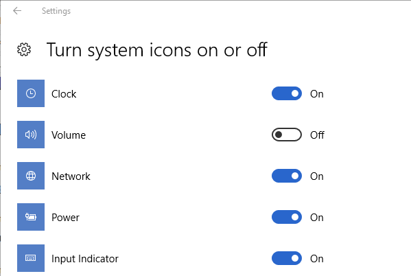 How to Display System Icons on Tray Windows 10 image 3