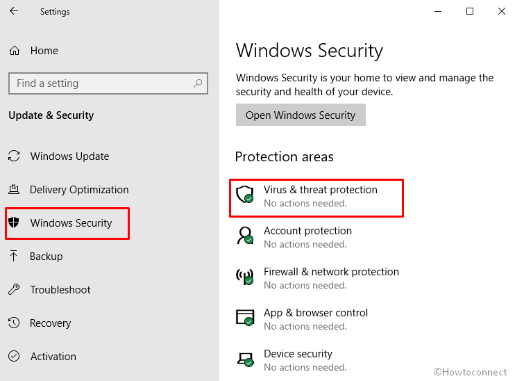How to Enable Disable Antivirus Protection in Windows Security in Windows 10 image 2