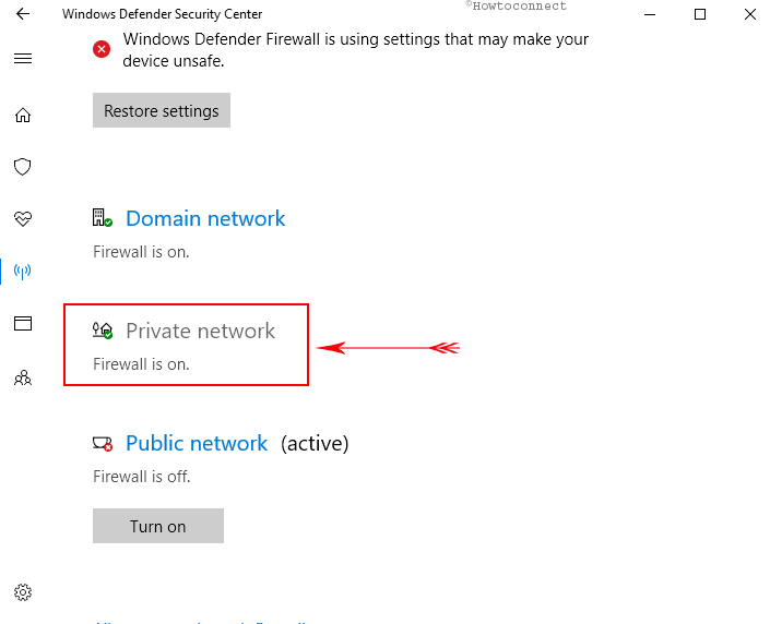How to Enable Disable Windows Defender Firewall in Windows 10 image 3