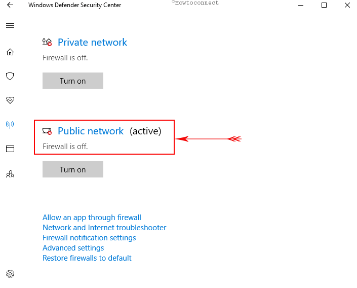 How to Enable Disable Windows Defender Firewall in Windows 10 image 5