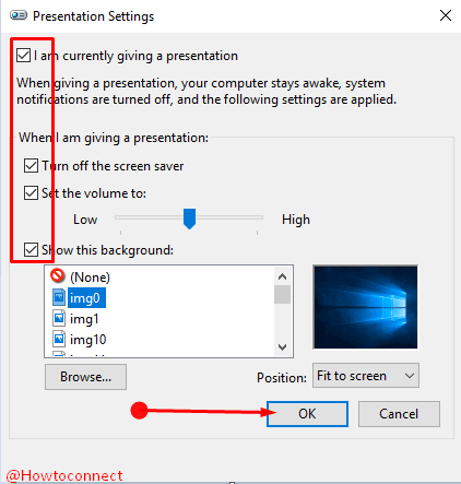 How to Enable Presentation Mode in Windows 11 or 10 image 3