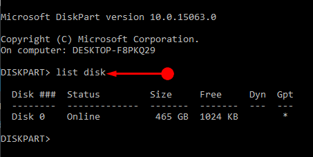 How to Erase hard drive with DiskPart in Windows 10 pic 2