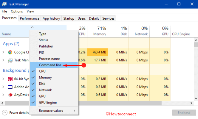 How To Find Command Line Of Running Processes In Windows 10