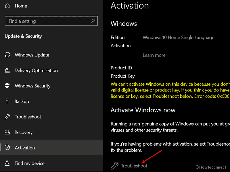 How to Fix Activation Error 0xC004F012 in Windows 10 or 11