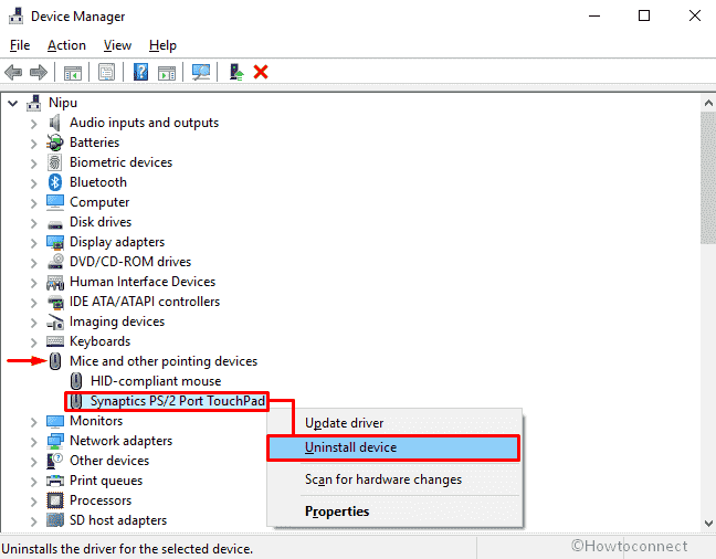 How to Fix Alps_SetMouseMonitor Error!! In Windows 10 image 7