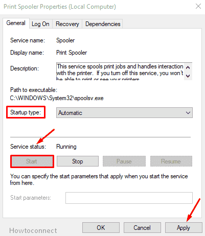 Make sure Print Spooler service is set to Automatic - Image 2