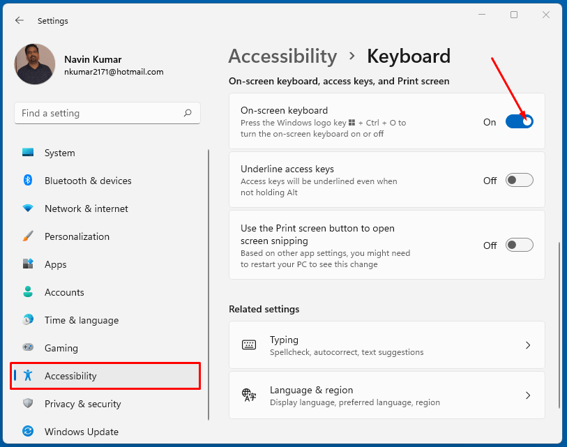 How to Fix Windows 11 Keyboard not working