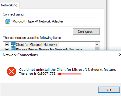 How to Fix mstscax.dll error and 0x80071779 in Windows 10 Pic 1