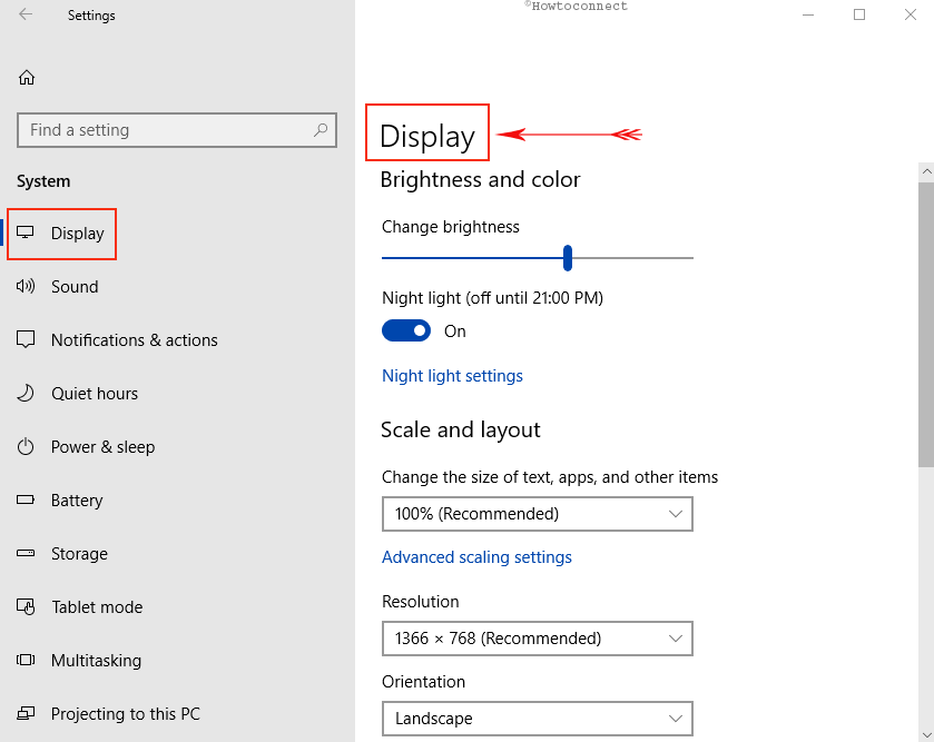 How to Get Best Experience from Windows 10 Display Settings Pic 1