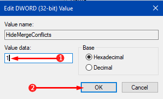 How to Hide Folder Merge Conflicts Dialog in Windows 10 Picture 5