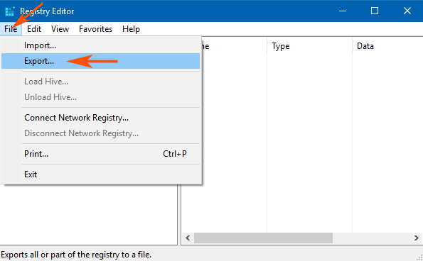 How to Import and Export Registry Editor on Windows 10