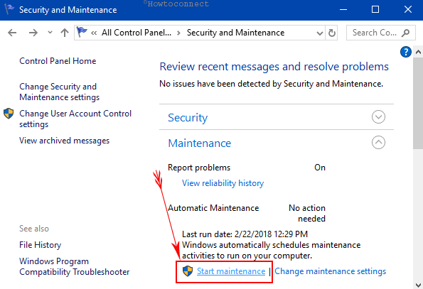 How to Manually Start and Stop Maintenance in Windows 11 or 10 Pic 5