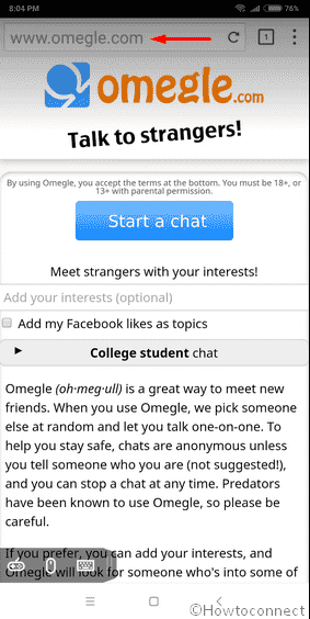 Omegle Ru