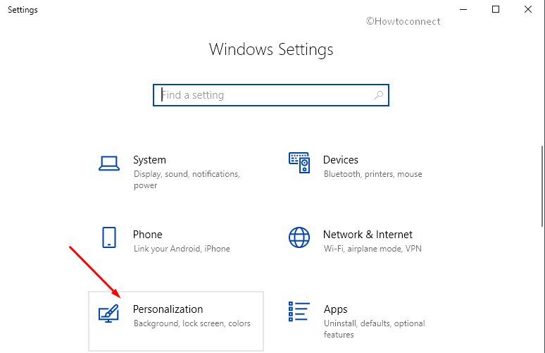 How to Open Themes Settings in Windows 10 Pic 2