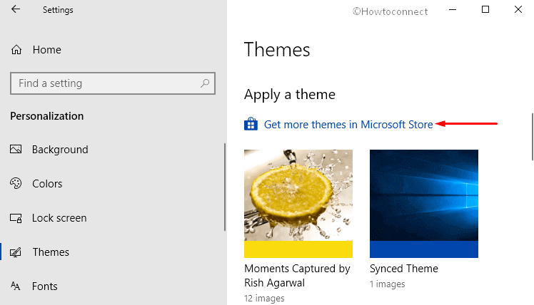 How to Open Themes Settings in Windows 10 Pic 4