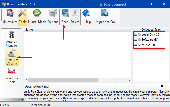 How to Remove Junk files using Revo Uninstaller on Windows 10 Photos 7