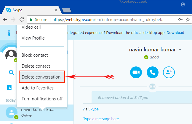 How to Remove Skype Chat History Pic 7
