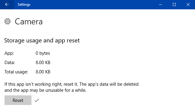 How to Reset Camera App in Windows 10 Picture 5