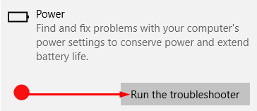 How to Run Power Troubleshooter in Windows 10 pic 3