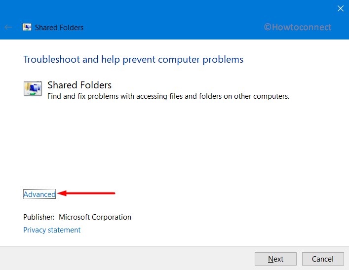 How to Run Shared Folder Troubleshooter in Windows 10 Picture 3