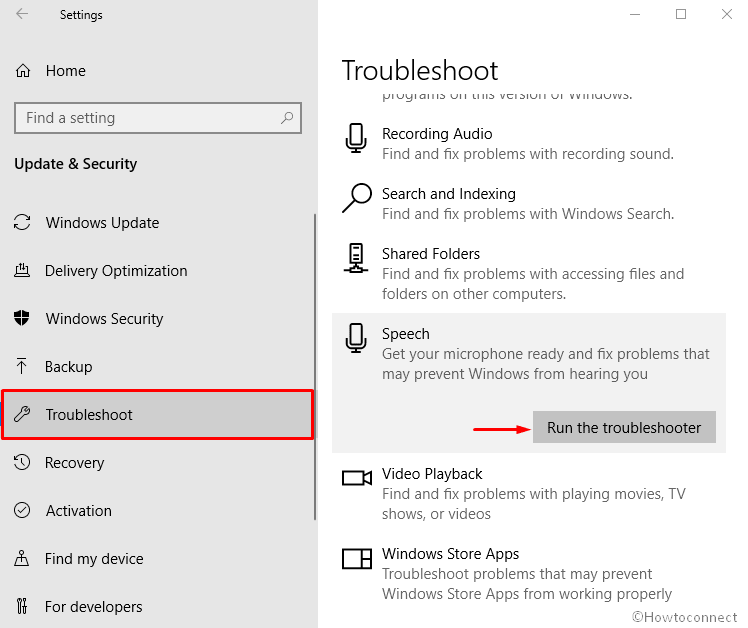 How to Run Speech Troubleshooter in Windows 10 - Image 1
