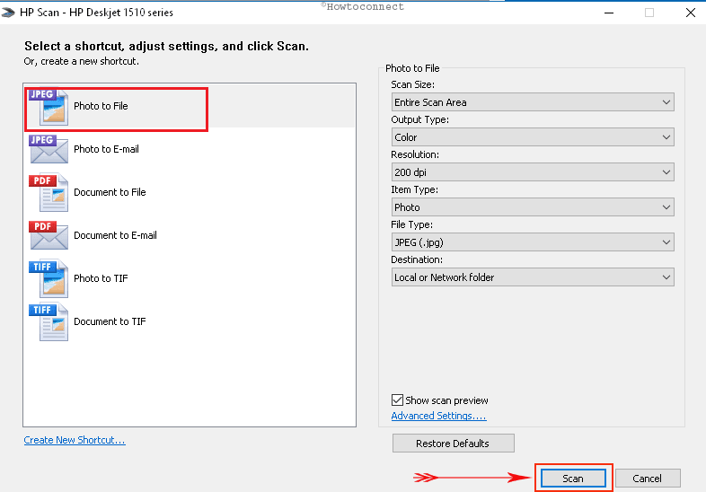 How to Scan Using Printer or Scanner in Windows 10 using Classic method image 3