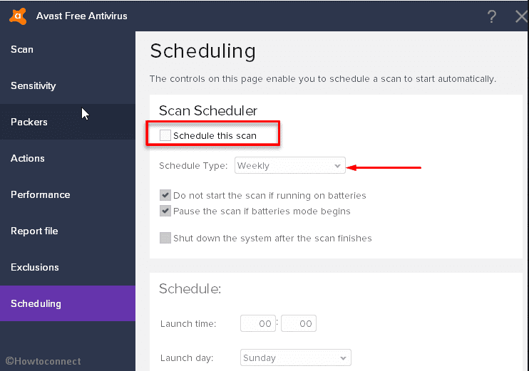 How to Schedule Scan in Avast 19.1 Version