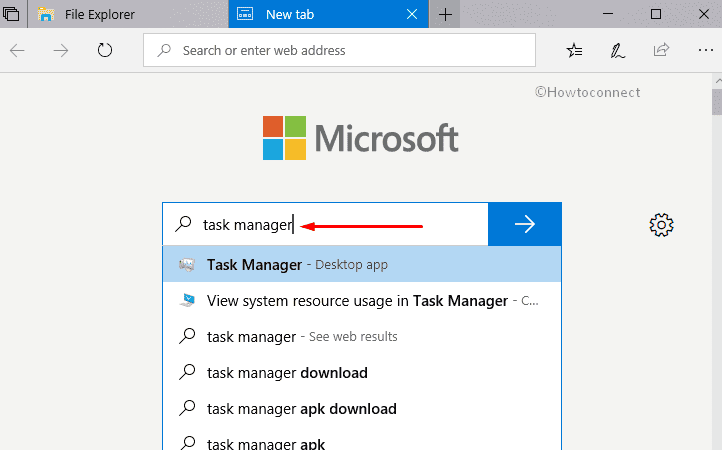 How to Search and open any Setting from New tab in Sets on Windows 10 image 1