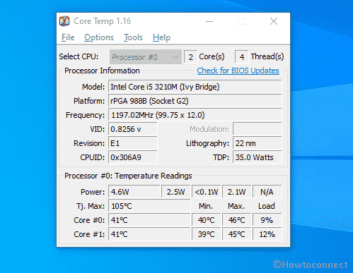How to See CPU Temp in Windows 11  or 10 with Core Temp