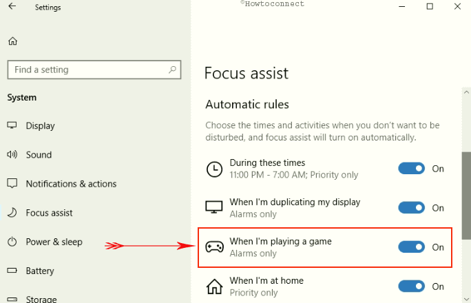 How to Set Automatic Rules in Focus Assist Image 10