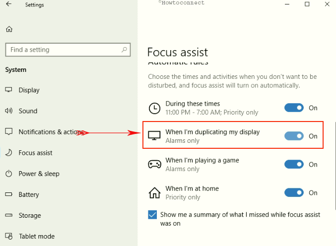 How to Set Automatic Rules in Focus Assist Image 9