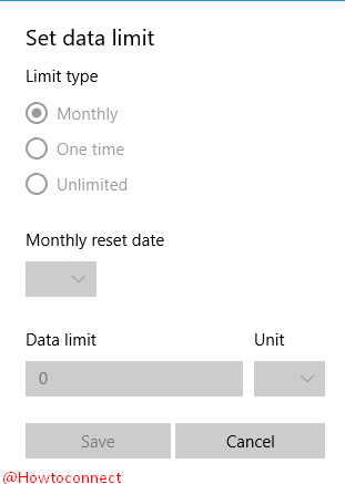 How to Set Data Limit Per Network in Windows 10 pic 4