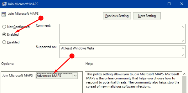 How to Set High Blocking Level for Cloud Protection in Windows Defender Windows 10 photo 2